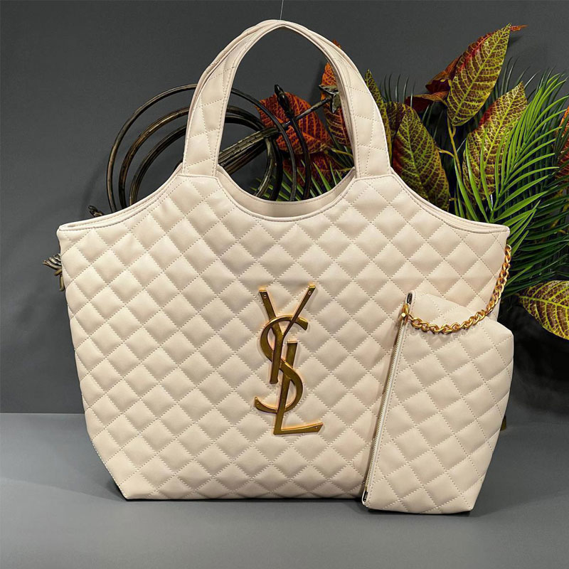 YSL Icare Maxi Shopping Bag