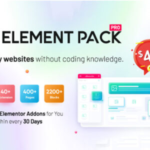 افزونه Element Pack Pro | مجموعه ابزارهای حرفه‌ای برای المنتور