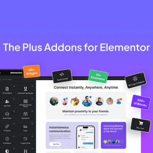افزونه ادان پلاس المنتور | The Plus Addons Elementor